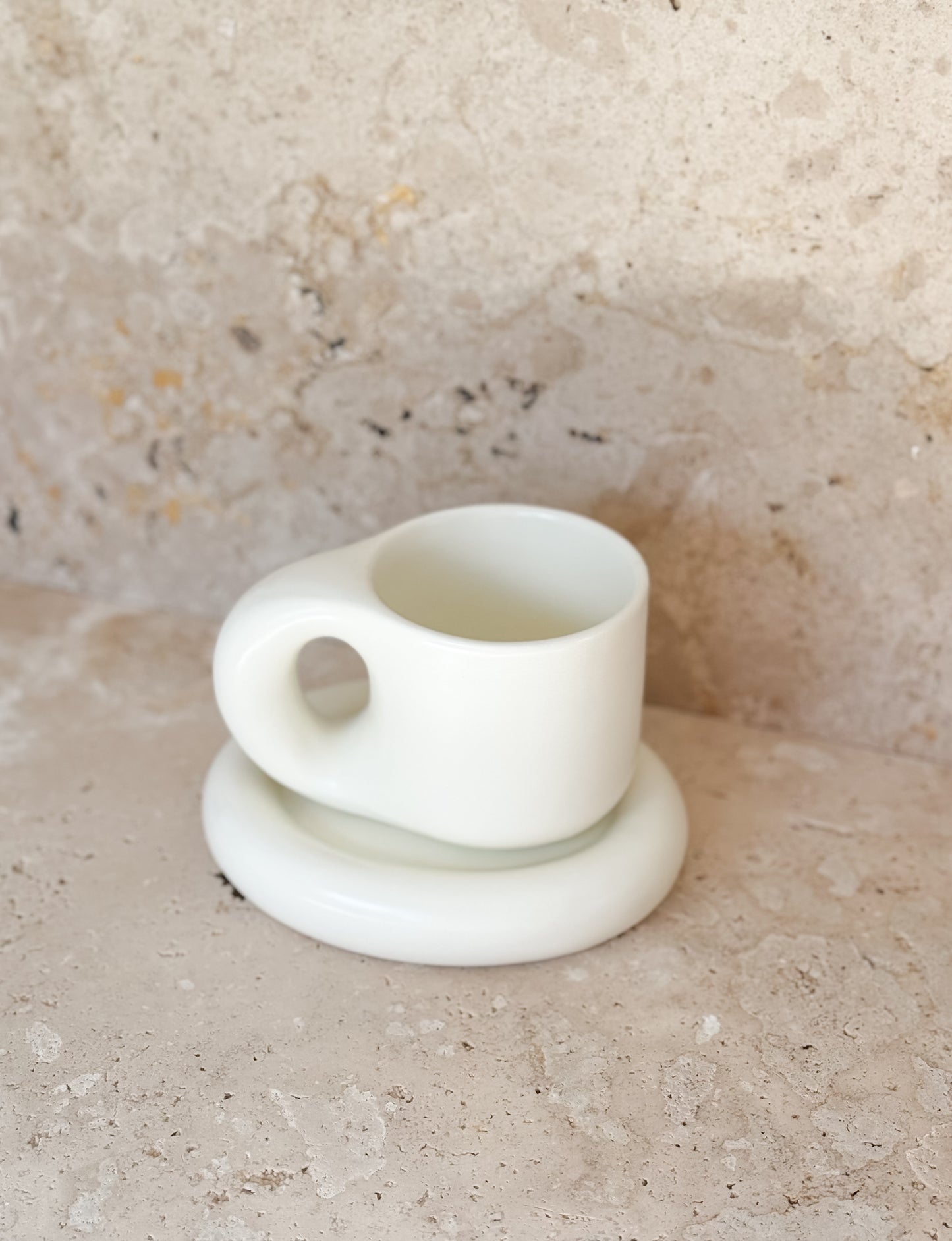 LOLA CHUBBY MUG & SAUCER